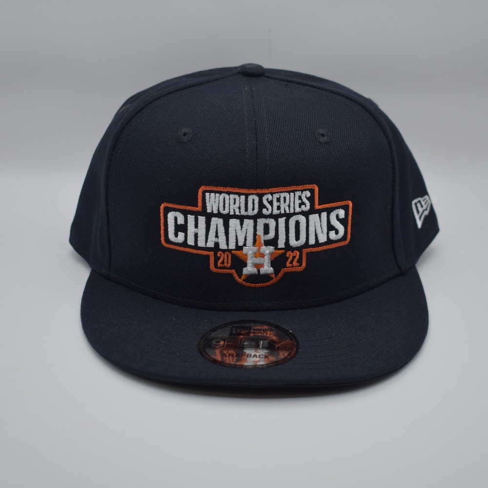 New Era 9FIFTY MLB Houston Astros 2022 World Series Champions Snapback Hat NWT